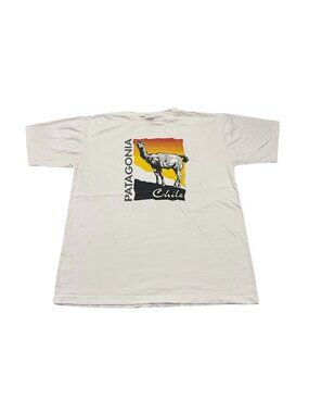 Vintage 1990s Patagonia Chile Single Stitch Graphic T-Shirt Made in USA